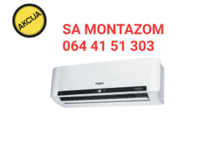 Whirpool 18 klima -20 inverter sa MONTAZOM — fotografija 1