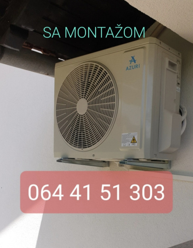 Gree-Azuri 12 inverter wi fi R32 sa Montazom do -15 — fotografija 1