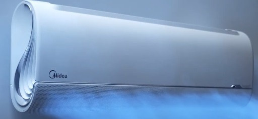 Midea BREEZELESS -S 12 INVERTER A+++ -25 SA GRIJACIMA — fotografija 1