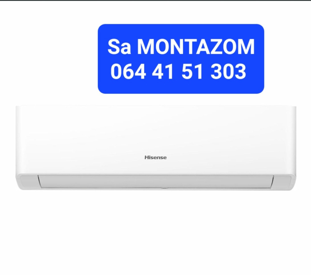 Klima A+++  HISENSE KA wi fi -25 sa MONTAZOM — fotografija 1