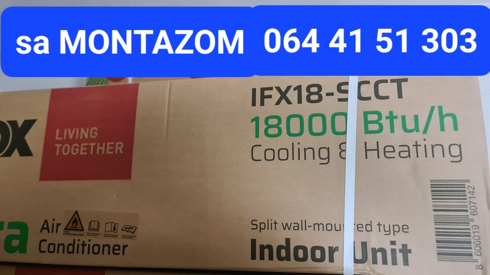 Klima Vox 18/IFG18AACT/Inverter sa MONTAZOM — fotografija 1