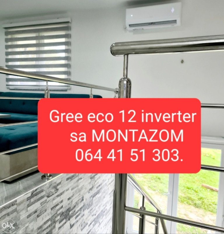 GREE Economical Cosmo,12 INVERTER Sa MONTAZOM do -15 WiFi — fotografija 1