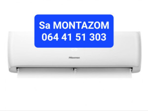 Klima Hisense 12,-20,wi,fi, sa MONTAZOM