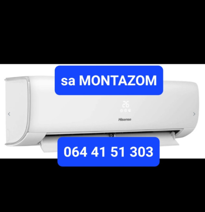 Hisense klima-24- KB70 (sa grijacima) -20,wi fi sa UGRADNJOM — fotografija 1