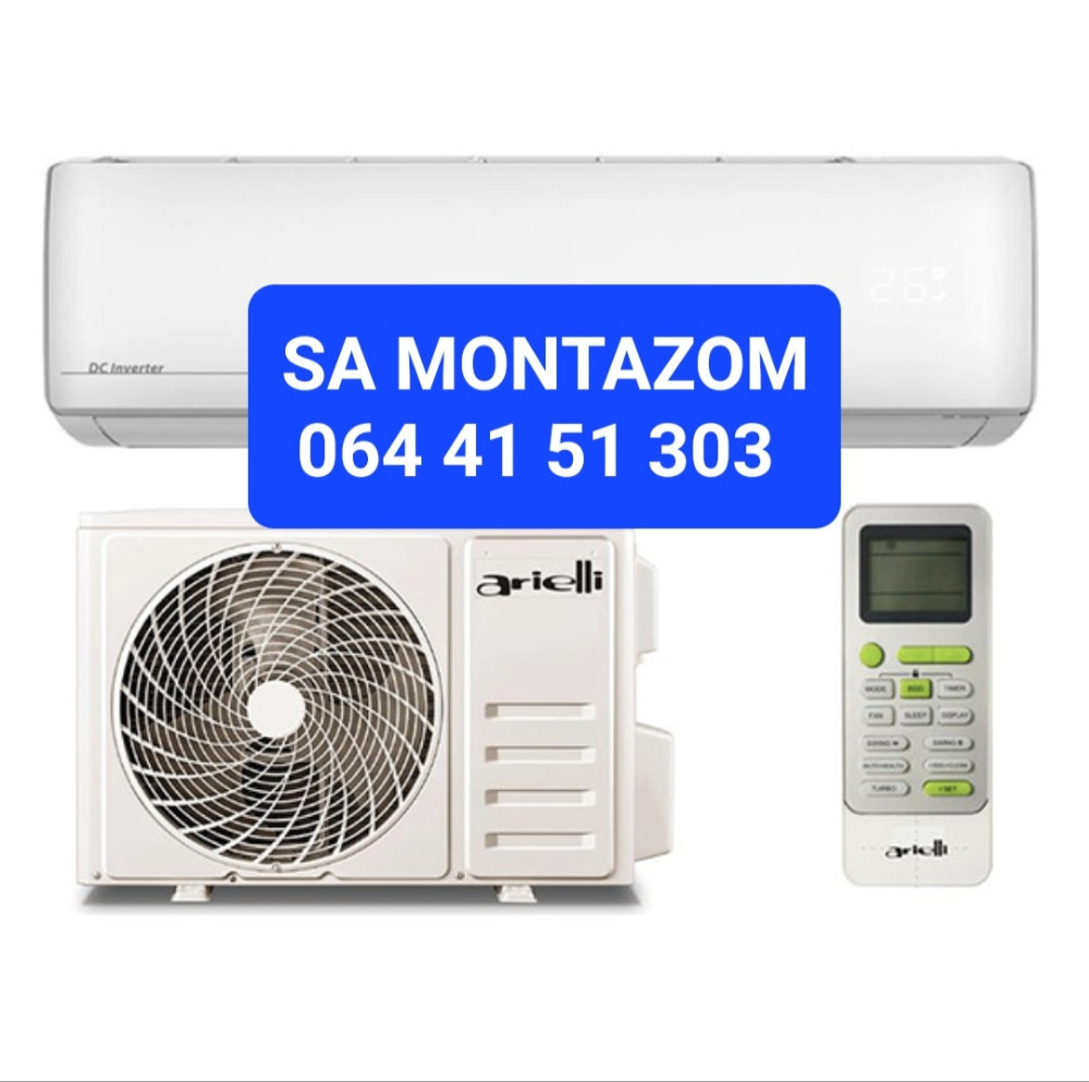 Klima inverter ARIELLI 12,WI FI,ASWH12B4 SA MONTAZOM — fotografija 1