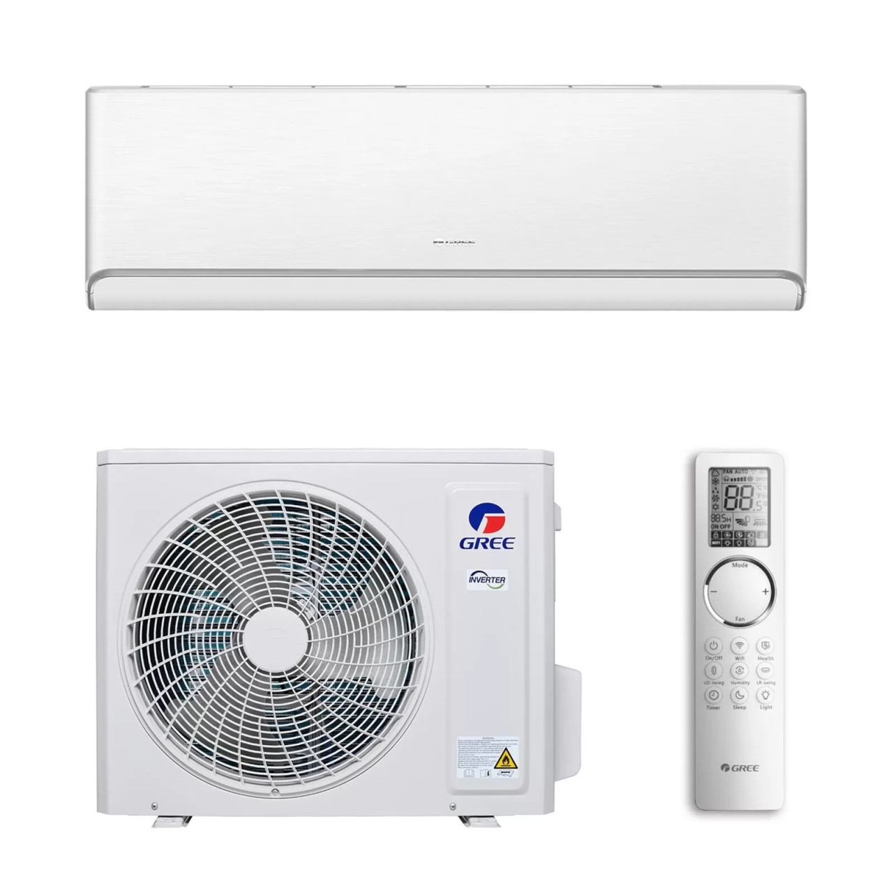 Klima Gree Cosmo Regular 12ka WiFi 12 Inverter grijac -25 C — fotografija 1