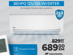 Beko Klima 12K inverter BEHPG 125/126