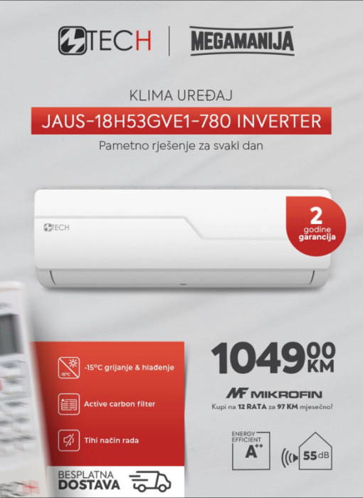 Vox & Mtech klima, inverter 18 ka -15 grijanje — fotografija 1