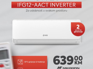 VOX klima inverter 12 ka Wifi -15stepeni IFG12-AACT