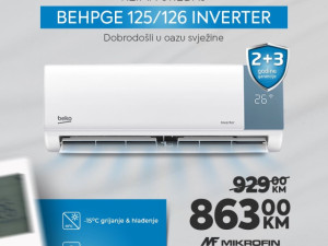Beko Klima 12K inverter BEHPGE 125/126
