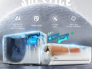Inverter klima 18 Midea Solstice -25 A+++ WiFi 2 grijača 18ka R32 — fotografija 1