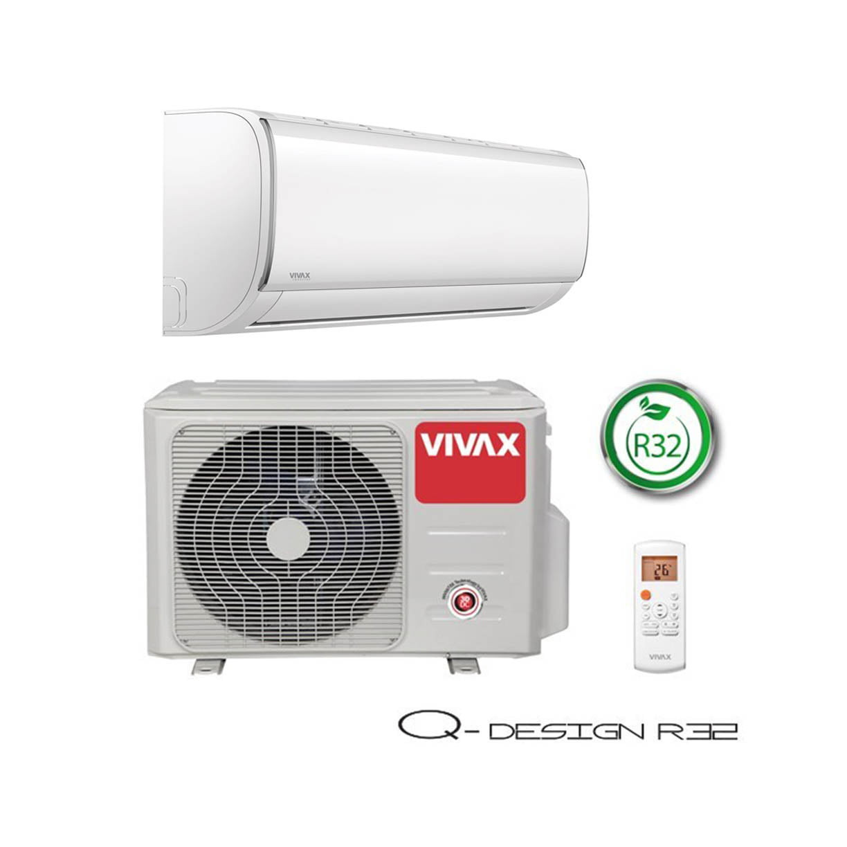 KLIMA VIVAX 12 Q AEQI INVERTER DO -15 — fotografija 1