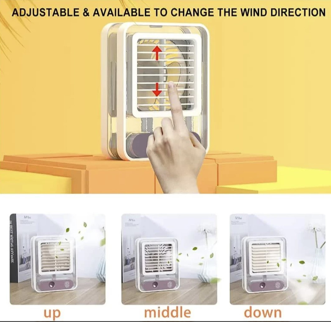 Mini prenosiva klima uredjaj pokretna klime mobilna ventilator — fotografija 1