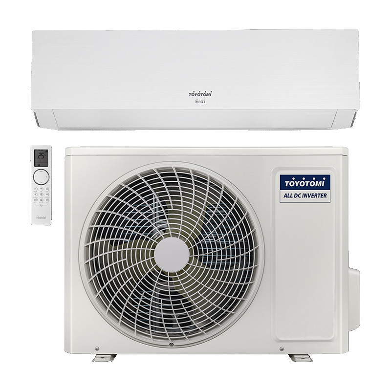 Klima TOYOTOMI Erai 335W 3,5kW A+++ ALL DC Inverter -25 — fotografija 1