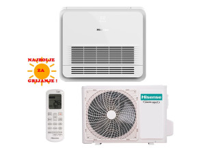 Hisense klima uređaj podna AKT52UR4RSK4/AUW52U4RS4 5,2 kW 18ka — fotografija 1