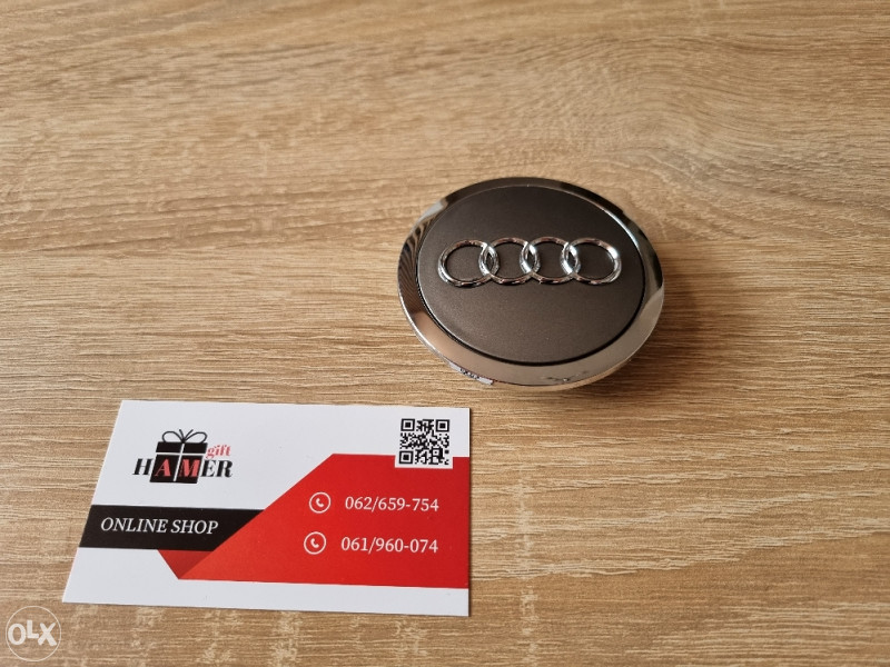 CEPOVI ZA FELGE AUDI PLASTICNI CEPOVI — fotografija 1