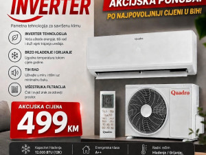 KLIMA UREDJAJ QUADRO 12-KA INVERTER, AKCIJA