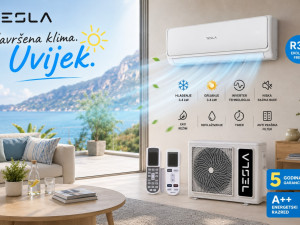 KLIMA UREDJAJ TESLA 12-KA INVERTER, 5 GODINA GARANCIJA, AKCIJA