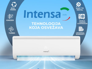 KLIMA UREĐAJ INVERTER INTENSA AMN 12 DO -20 SA GREJAČEM — fotografija 1