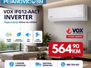 Najpovoljnija inverter klima VOX 12ka