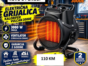 GRIJALICA KALORIFER 3kW,2 GOD.GARANCIJA — fotografija 1