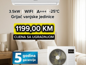 AKCIJA 1199,00 Klima TESLA 12 ADVANCE SA UGRADNJOM