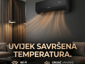 KLIMA UREĐAJ 18 FUEGO CRNA FGTC18INV-BWMSE6 / WIFI / GRIJAČ