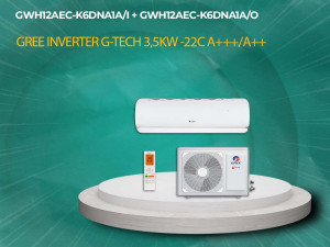 Klima GREE G-TECH Inverter 3,5KW 12ka -22C Wi-Fi