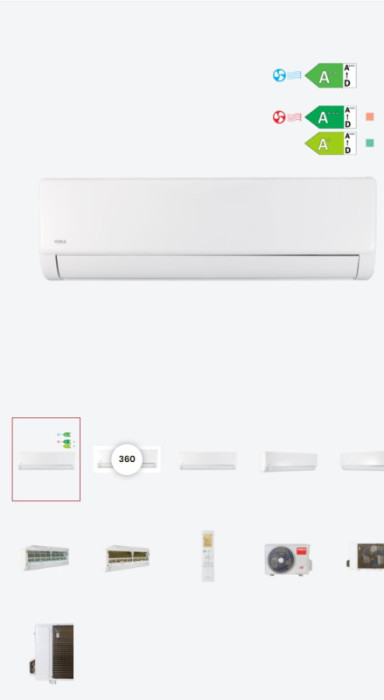VIVAX klima 12CH35AEGI PRO R32 12-ka Inverter A++ -20 stepeni — fotografija 1