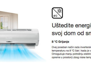 Hisense 24-ka CF70 INVERTER -20 WiFi Expert Smart klima 24 — fotografija 1