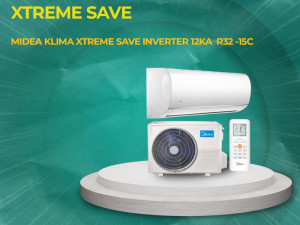 Klima Midea XTREME SAVE inverter 3,5KW 12ka -15 Wi-Fi