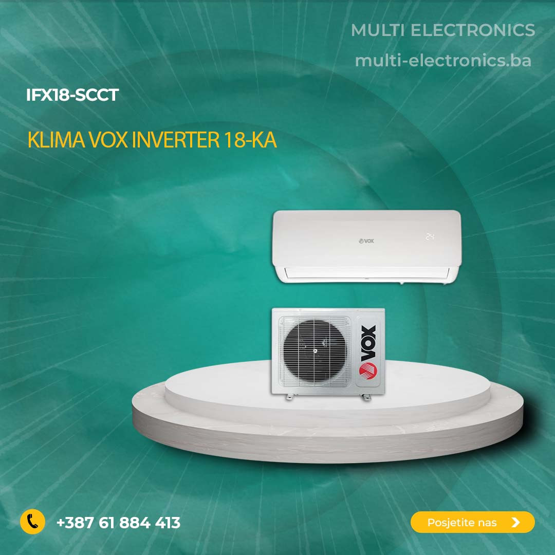 Klima VOX 18 INVERTER IFX18-SCCT — fotografija 1