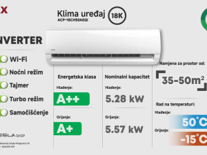 Vivax Q Design 18ka Inverter Klima 18 WiFi Ready ACP-18CH50AEQI,s