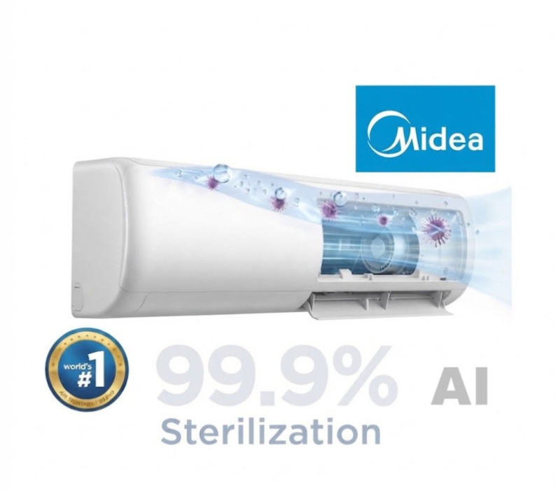Midea 12-ka A+++ INVERTER Solstice AI do -25 dva grijača Nordic ! — fotografija 1