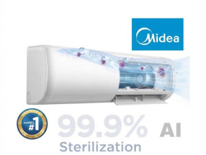 Midea 12-ka A+++ INVERTER Solstice AI do -25 dva grijača Nordic ! — fotografija 1