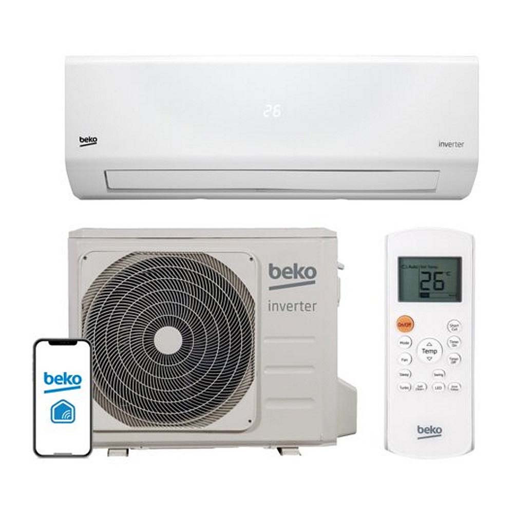 Klima BEKO Invert BEHPI 120/121 12K WiFi -15C — fotografija 1