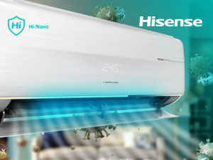 Klima Hisense FRESH MASTER HINANO Inverter 3.5kW 12ka  -22 Wi-Fi — fotografija 1