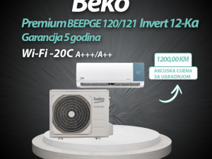 Klima BEKO Premium Inverter -20C WiFi BEEPGE 120/121