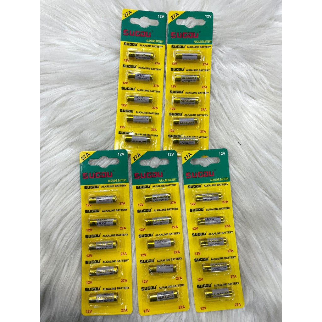 Baterija Sugou 27A A27 12V MAX Super Alkaline — fotografija 1