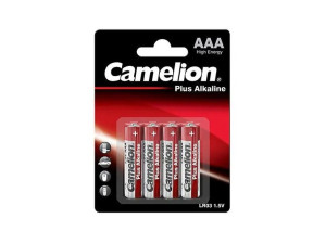Baterija alkalna 1.5V AAA LR03 Set 1/4 CAMELION baterije 0029717 — fotografija 1