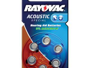 Zinc-air baterija za slušni aparat, 1.4V, 160 mAh, pak=6kom