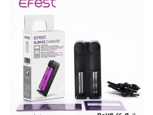 Efest K2 Slim 2A univerzalni pametni punjač 18650 — fotografija 1