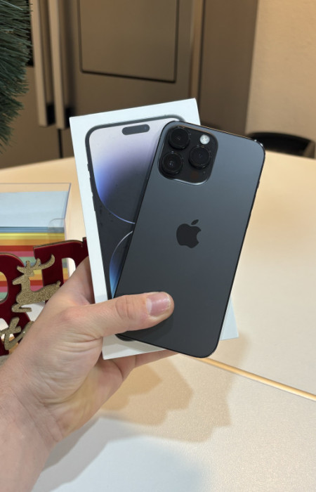 iPhone 14 Pro Max / Space Black - 256GB BH 100% — fotografija 1