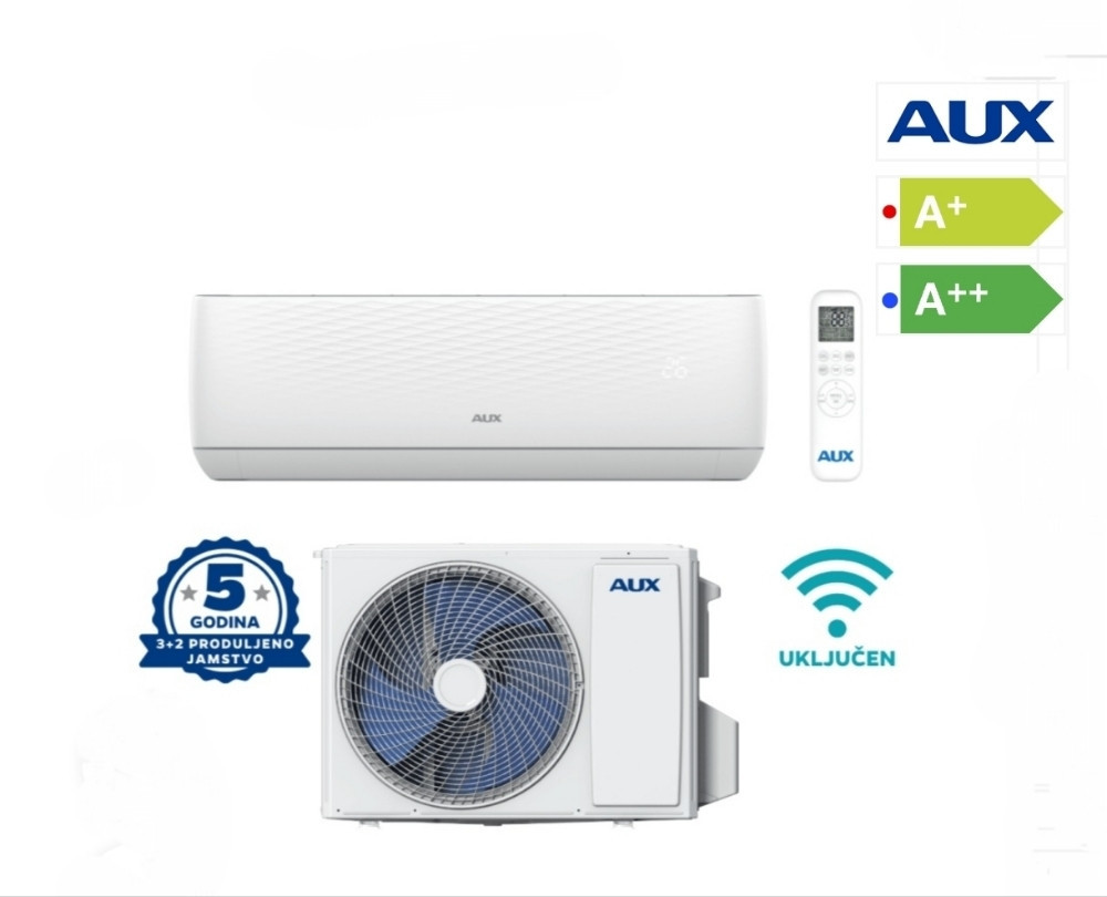 AUX KLIMA 12 INVERTER WIFI -15C — fotografija 1