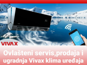 Klima Vivax -20C Black model INVERTER Elektromont B.Luk — fotografija 1