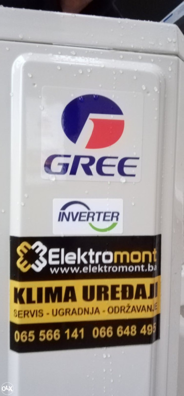 Klima Gree12 ECO A++ Wi-Fi novi model 2025 sa montažom 1199 — fotografija 1