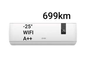 VOX KLIMA UREDJAJ 12KA INVERTER -25 WIFI DVA GRIJACA
