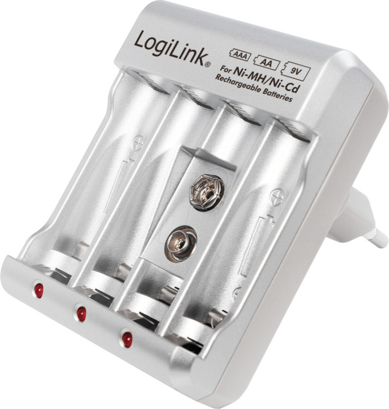 Punjac baterija  AA/AAA/9V NIMH NICD LOGILINK 024688 — fotografija 1