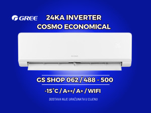 Klima GREE 24KA INVERTER Cosmo Economical -15 / A++ — fotografija 1