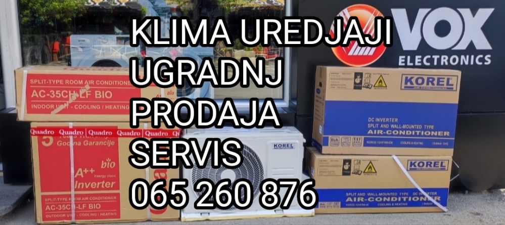 KLIMA UREDJAJ - KLIMA UREDJAJI  LG GREE VOX VIVAX TESLA HISENSE — fotografija 1